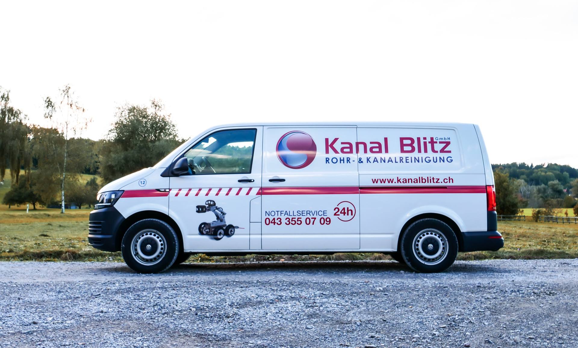 Einsatzgebiet der Kanal Blitz GmbH im Kanton Zürich